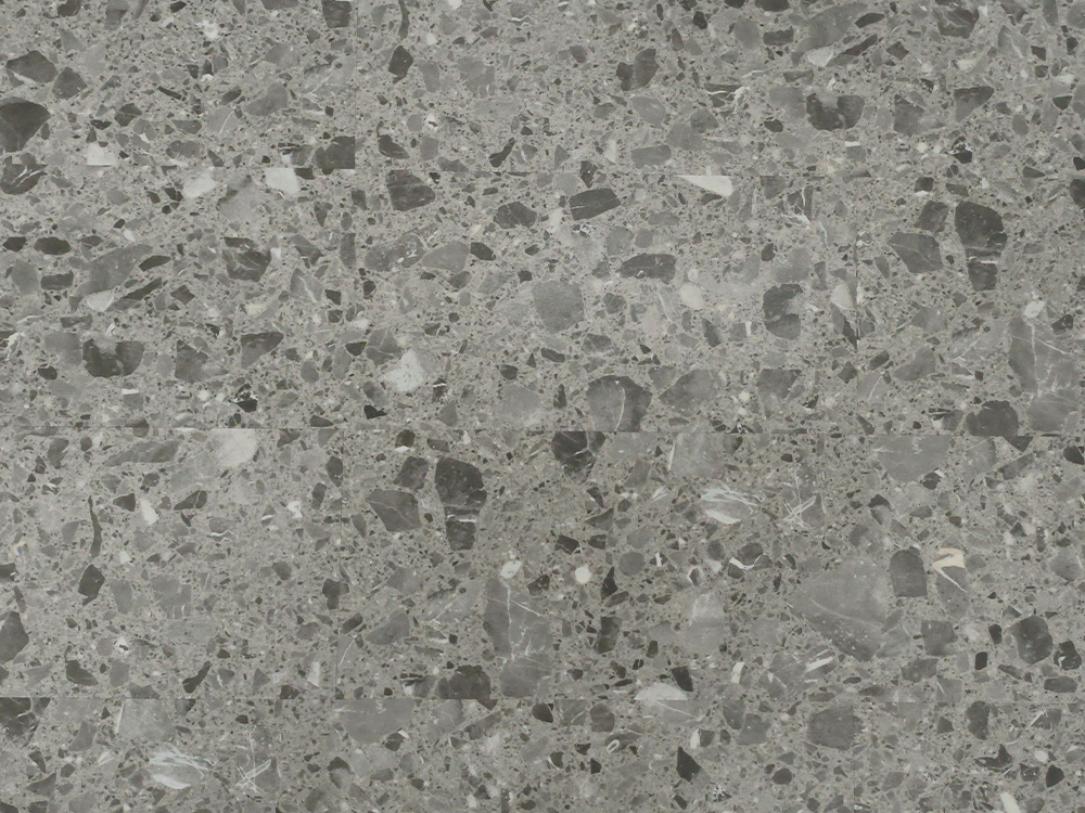 SPC-WG Stone Look Tile Medium Gray Terrazzo 9×36