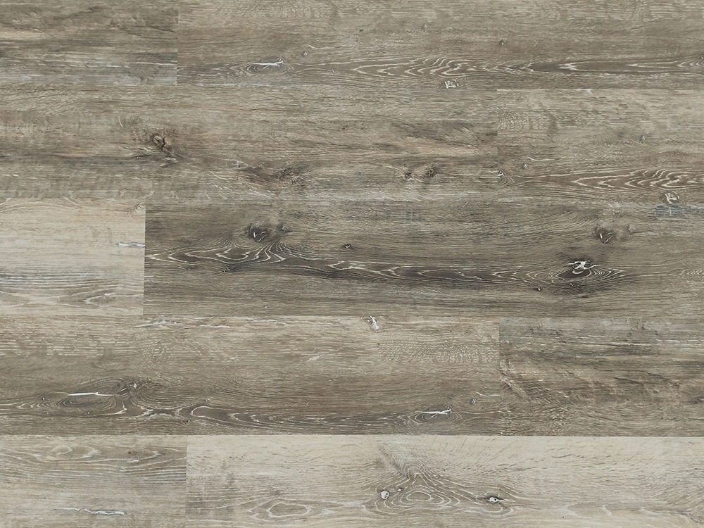 SPC Flooring Weathered Gray Wood Grain 7.25×48